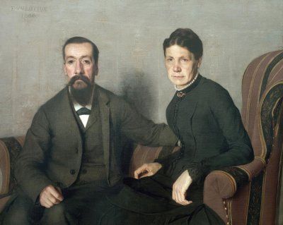 アーティストの両親の肖像 作： Felix Edouard Vallotton