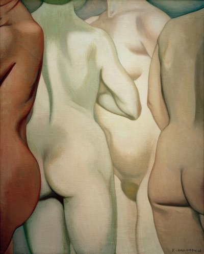 4つの胴体 作： Felix Edouard Vallotton