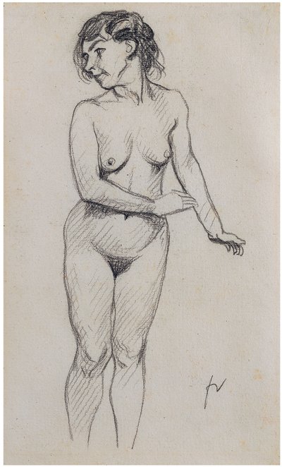 立ちヌード 作： Felix Edouard Vallotton