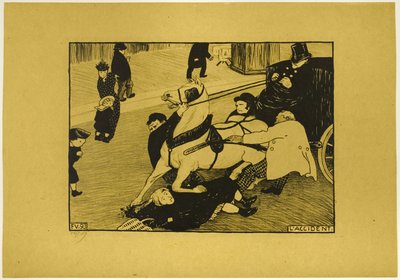 事故 作： Felix Edouard Vallotton