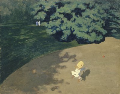 ボール、1899 作： Felix Edouard Vallotton