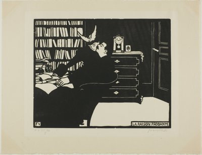 The Cogent Reason、Intimacys のプレート 4 作： Felix Edouard Vallotton