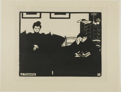 The Triumph、Intimacys のプレート 2 作： Felix Edouard Vallotton
