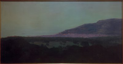 夕方のトルヴィル 作： Felix Edouard Vallotton