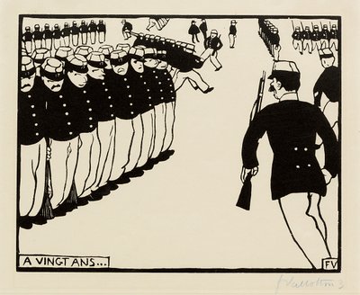 20年... 作： Felix Edouard Vallotton