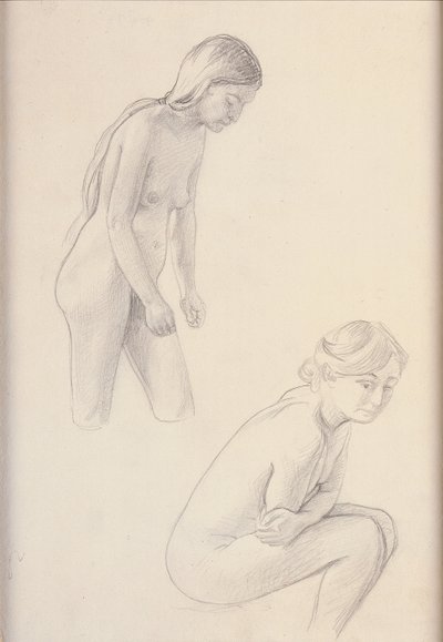 2つのヌード 作： Felix Edouard Vallotton