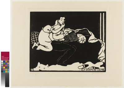 不明な画像 作： Felix Edouard Vallotton