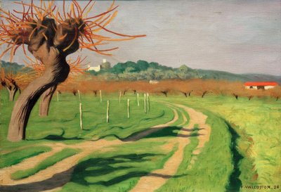 カーニュバレー 作： Felix Edouard Vallotton