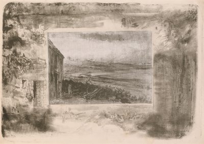 フィッシャーマンズ コテージ、1892 年。 作： Felix Hilaire Buhot