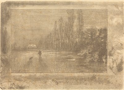 リトル ハンター リトル ハンター、1892 年。 作： Felix Hilaire Buhot