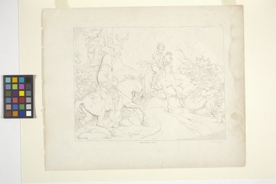 Ilustrações da lenda de Sleepy Hollow, placa 5 (litografia) 作： Felix Octavius Carr Darley