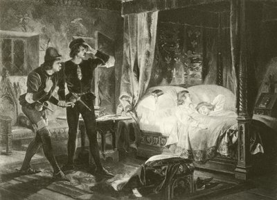 リチャード王。 Act IV-Scene III（グラビア） 作： Felix Octavius Carr Darley