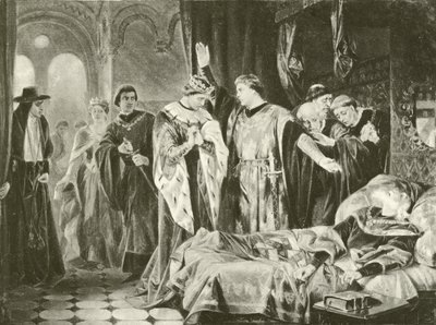 ヘンリー六世の第二部。 Act III-Scene II（グラビア） 作： Felix Octavius Carr Darley