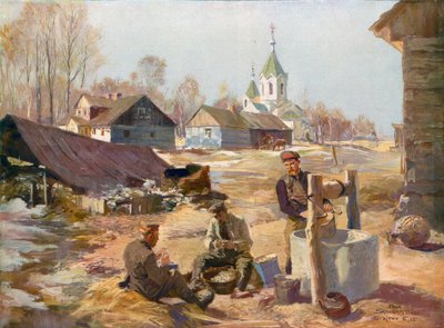 ロシアポーランドの前部での平和な仕事 作： Felix Schwormstadt