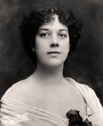 クララエレンバット1872-1936、20世紀初頭のイギリスのコントラルト。 作： Fellows Willson