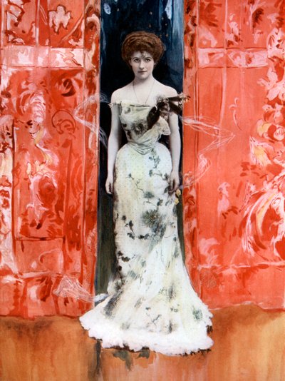ブランクリーズの男、c1902のジェシー・ベイトマン。 作： Fellows Willson