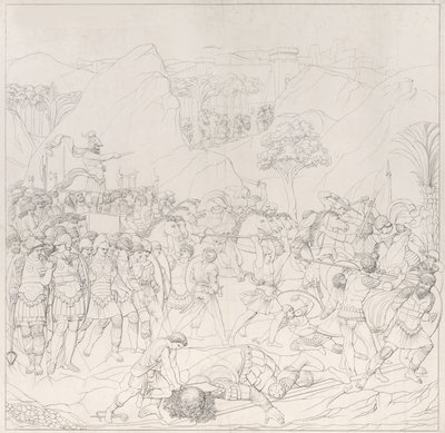 楽園の門、1798年。 作： Feodor Ivanovich Kalmuk