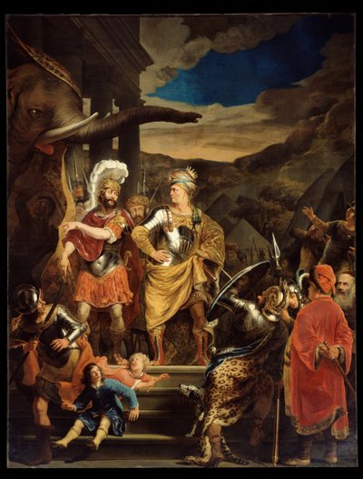 Fabritius und Pyrrhus 作： フェルディナンド・ボル