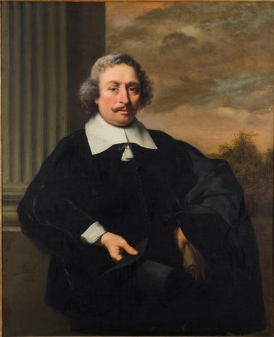 French: 帽子を持つ男の肖像 帽子を持つ男の肖像 作： Ferdinand Bol
