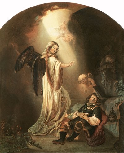 ジェイコブの夢 作： Ferdinand Bol