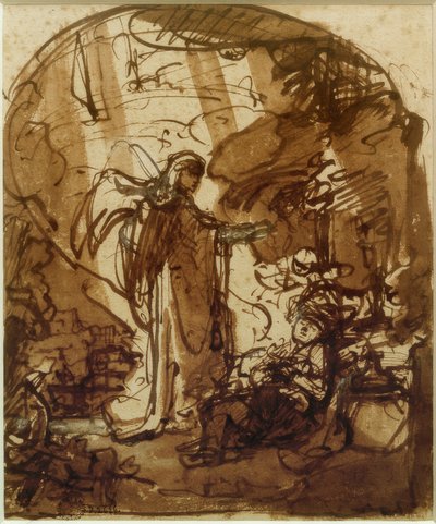 ジェイコブの夢 作： Ferdinand Bol
