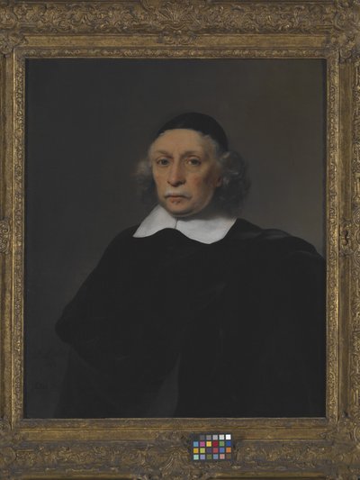学者の肖像（キャンバスに油彩） 作： Ferdinand Bol