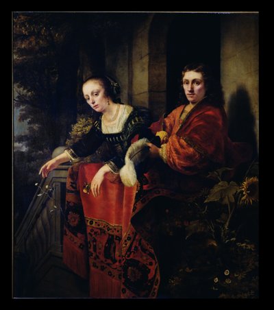 夫と妻の肖像1654 作： Ferdinand Bol