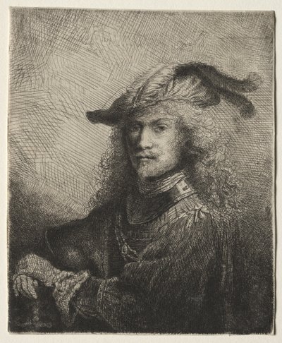 将校の肖像、1645年。 作： Ferdinand Bol