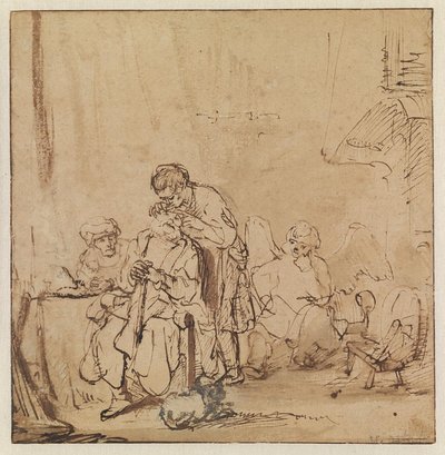 トビトの癒し 作： Ferdinand Bol