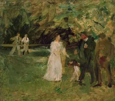 公園での会話 作： Ferdinand Brutt