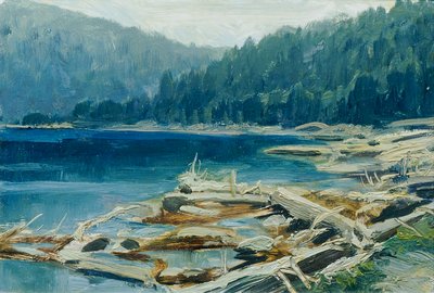 シュマヴァ（ポートフォリオ「チェコの風景16景『チェスカ・クライナー』」より） 作： Ferdinand Engelmuller