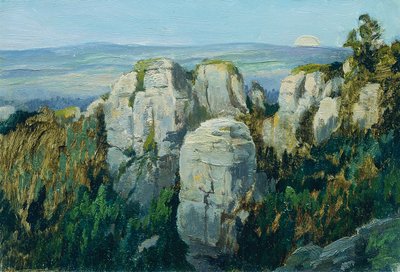 プラチャウ岩 作： Ferdinand Engelmuller