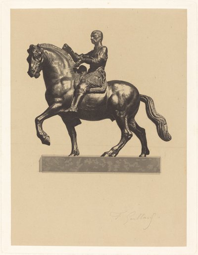 ガッタメラータ 作： Ferdinand Gaillard after Donatello