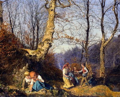  作： Ferdinand Georg Waldmüller