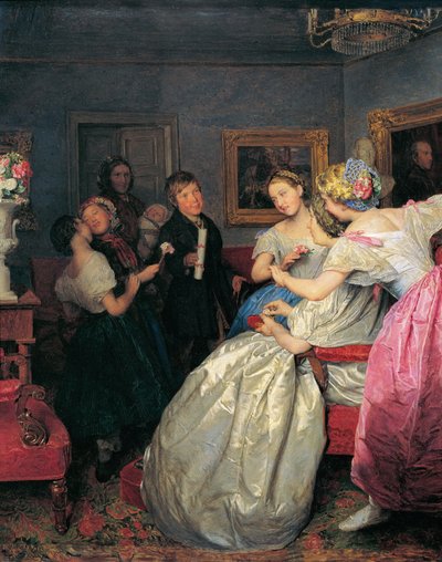 貧しい善意者 作： Ferdinand Georg Waldmuller