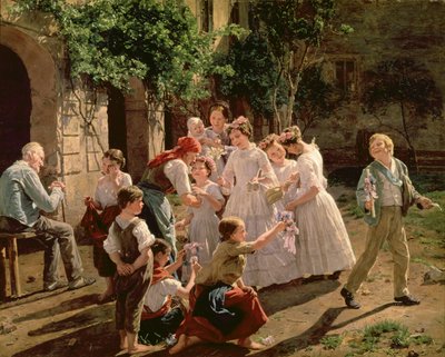 キリストの体 作： Ferdinand Georg Waldmuller