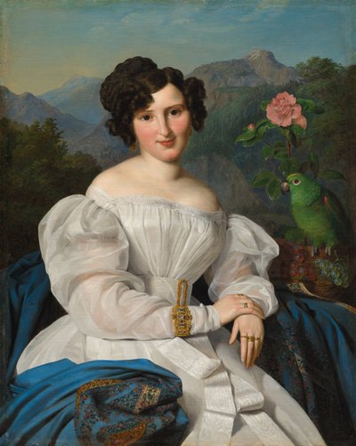 セーチェーニ伯爵夫人 作： Ferdinand Georg Waldmuller