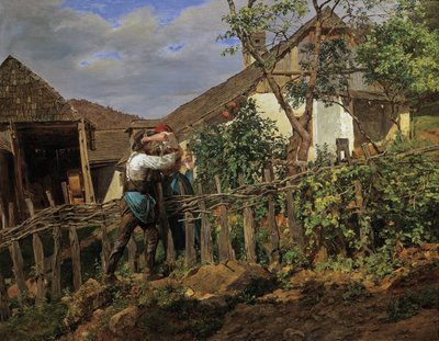 隣人 作： Ferdinand Georg Waldmuller