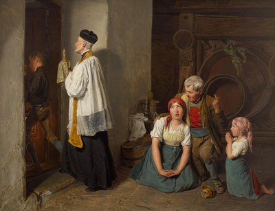 最後の儀式 作： Ferdinand Georg Waldmuller