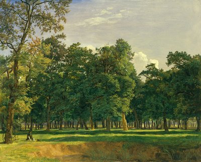 プラーターの風景 作： Ferdinand Georg Waldmuller