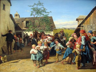 キルヒヴァイからの帰還 作： Ferdinand Georg Waldmuller