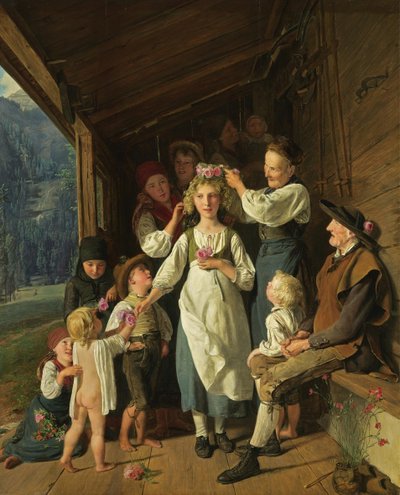 ブライドメイド 作： Ferdinand Georg Waldmuller