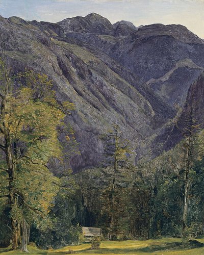 ホイゼンラートから見たシェーンベルク、1833 作： Ferdinand Georg Waldmuller