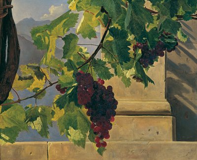 ブドウ一房 作： Ferdinand Georg Waldmuller
