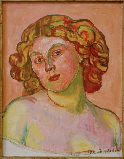 ポートレート Régina Morgeron 作： Ferdinand Hodler