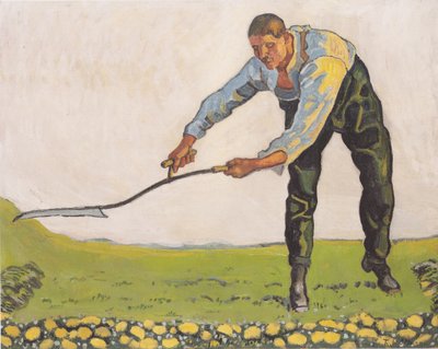 芝刈り機 作： Ferdinand Hodler