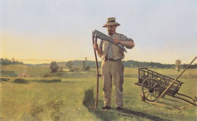 芝刈り機 作： Ferdinand Hodler