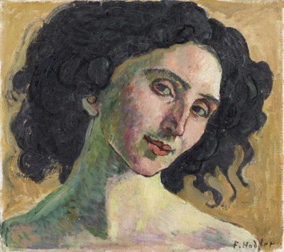 ジュリア・レオナルディ。 作： Ferdinand Hodler