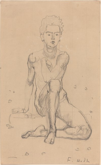ヘクターポーズヌード 作： Ferdinand Hodler