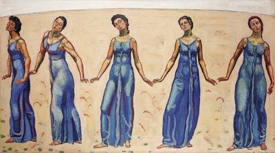 インフィニティを見る 作： Ferdinand Hodler